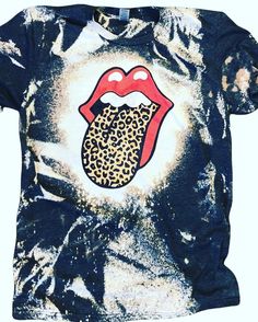 "The perfect bleached Cheetah Tongue Tee OR sweatshirt! Bleached shirts are UNIQUE, every shirt will be a DIFFERENT. However, I try to make them look as much like the picture as listed. If you would like less bleaching just leave it in the notes! These shirts are made to order so not one will look the same. Special orders are not eligible for refunds This leopard tongue kiss lips item is made to order! I process shirts in 1 -3 Business days. I try my best to get your shirts out to you as fast as Acid Wash T-shirt With Custom Print And Relaxed Fit, Unisex Acid Wash T-shirt With Screen Print, Acid Wash Crew Neck T-shirt With Sublimation Print, Grunge Style Cotton T-shirt With All Over Print, Bleached Crew Neck Band Merch Top, Acid Wash Custom Print Short Sleeve Tops, Acid Wash Short Sleeve Tops With Custom Print, Summer Band Merch Bleached T-shirt, Band Merch Bleached Crew Neck T-shirt