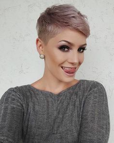 Stil Rock, Hair Trim, Penteado Cabelo Curto, Pixie Haircuts, Short Pixie Cut