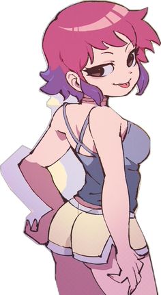 Ramona Scott Pilgrim, Scott Pilgrim Comic, Ramona Flowers, Scott Pilgrim Vs. The World, Scott Pilgrim Vs The World, 8 Bits, Scott Pilgrim, Drawing Reference Poses, Drawing Poses