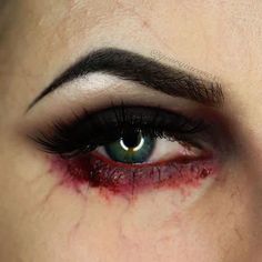 Halloween Eye Makeup, Amazing Halloween Makeup, Halloween Makeup Inspiration, Halloween Eyes, Halloween Makeup Tutorial