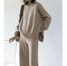 Women’s Cashmere Wool Knitted Sweaters Pullover+Wide Leg Pants 2Pcs Set Stretchy
#ad Wide Leg Knit Sweater Pants, Cheap Soft Knit Sweater For Loungewear, Cheap Beige Sweater For Loungewear, Sweater Sets Womens Pants, Wool Loungewear Set, Wide Leg Sets For Fall, Casual Beige Wide Leg Sets, Loungewear Pullover, Korean Fashion Pants