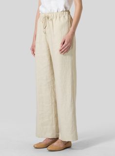 Linen Straight Pull-On Pants Miss Me Outfits, Vivid Linen, Hemp Clothing, Linen Clothing, A New World, Linen Clothes, Pull On Pants, Straight Pants, In Style