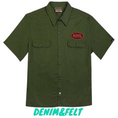 Brand New W/ Tags!!!! Everything In My Closet Is 100% Authentic!! Please See Images And Ask Any Questions Before Purchasing Brand: Von Dutch Size: Medium (Men’s) Large (Men’s) Color: Olive Green/Red Msrp: $250.00 Von Dutch Mechanical Shirt With Stiched Brand Patch (Vd-Mech-T Green) * Posh Ambassador * Top Seller! * Fast Shipping! * 5 Star Ratings!! Dutch Men, Mechanic Shirt, Mechanic Shirts, Von Dutch, Green Button, Work Shirts, Signature Logo, Casual Shirts For Men, Army Green