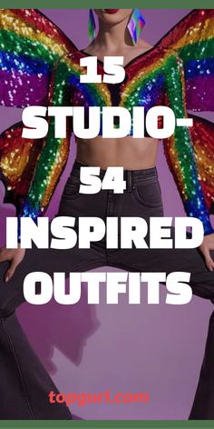 15 Dazzling Studio 54-Inspired Outfits to Get Your Disco Groove On Sequined Jumpsuit Outfit, Iconic Disco Outfits, Authentic Disco Outfit, Disco Dinner Party Outfit, 60s Rave Outfit, Outfits To Wear To A Drag Show, Studio54 Party Outfit, Disco New Years Eve Party Outfit, Disco Pants Outfit 70s Fashion