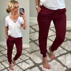 Comfy Work Outfit, Jogger Outfit, Trendy Work Outfit, Spring Work Outfits, Outfit Chic, Summer Work Outfits, Outfit Jeans, Trendy Fall Outfits