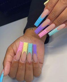 French Acrylic Nails, Acrylic Nails Coffin Pink, Long Square Acrylic Nails, Bling Acrylic Nails, Summer Acrylic Nails, Short Acrylic Nails Designs