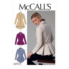 a woman's jacket and coat sewing pattern