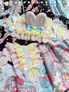 This price is for a hairband only, others are not included. Fairy Kei Ruffled Dress For Parties, Fitted Fairy Kei Dress With Ruffles, Lace Hairband, Pastel Accessories, Fairy Kei Fashion, Spring Fairy Kei Dress With Ruffles, Fairy Kei Dress For Spring Dress-up, Fairy Kei Dress With Ruffles And Doll Collar, Pastel Girl