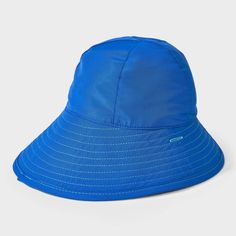 Beat the summer heat with this Toddler Boys' Reversible Bucket Hat - Cat & Jack™ Blue/Green. Made from lightweight recycled polyester, it gives a cool and stylish vibe. The reversible design adds versatility, while the pull-on closure makes it hassle-free. Perfect for toddlers, this bucket hat is a practical addition to your kid's wardrobe. Cat & Jack™: Designed for all children so you can trust it's made for yours. Nylon Sun Hat With Uv Protection For Travel, Casual Nylon Sun Hat For Travel, Adjustable Blue Hats With Upf 50+, Blue Hats With Upf 50+ And Adjustable Fit, Adjustable Blue Hat With Upf 50+, Blue Bucket Hat With Adjustable Fit, Blue Adjustable Bucket Hat For Beach, Adjustable Blue Bucket Hat For Beach, Casual Nylon Sun Hat With Upf 50+