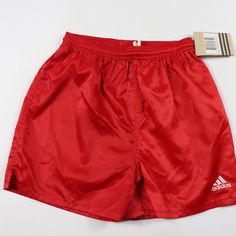 Vintage 90s Adidas Soccer Shorts Soccer Shorts Brand New Youth Large 5 Inch Inseam 15 Inch Waist Lying Flat 12.5 Inch Overall Length Youth Xl 5 Inch Inseam 16 Inch Waist Lying Flat 12.5 Inch Overall Length Red Nylon Check Out My Other Items For Sale In My Store! Box 5 Adidas Sports Nylon Shorts, Adidas Nylon Sports Shorts, Adidas Sporty Nylon Shorts, Adidas Summer Streetwear Athletic Shorts, Adidas Red Casual Bottoms, Red Casual Adidas Bottoms, Adidas Red Bottoms For Spring, Red Adidas Bottoms For Spring, Red Nylon Sportswear Bottoms