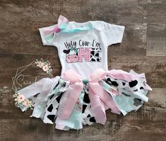 Cowgirl Tutu, Fabric Tutu, 1st Birthday Party For Girls, 1st Birthday Girl, Baby Birthday Themes, Rodeo Birthday, Cowgirl Birthday Party, Twins 1st Birthdays