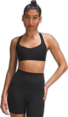 Lululemon Athleisure Sports Bra With Built-in Bra, Lululemon Racerback Activewear For Pilates, Lululemon Sports Bra With Built-in Bra For Gym, T-back Sports Bra With Removable Pads For Gym, Lululemon Sports Bra With Built-in Bra For Workout, Workout Activewear With Strappy Back And Removable Bra Pads, Lululemon Stretch Racerback Sports Bra, Versatile Stretch Bra For Yoga, Lululemon Stretch Workout Bra