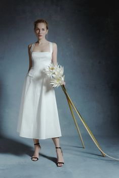 Markarian Pre-Fall 2024 Collection | Vogue Fabric Streamers, Corset Gown, Pre Fall Collection, Lela Rose, Column Gown, 2024 Collection, Fall 2024, Pre Fall