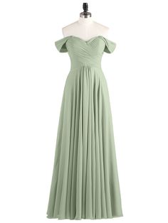 Lindsay Off the Shoulder Empire Bridesmaid Dresses Dusty Sage | BABARONI – babaronicom Off-shoulder Banquet Dress With Pleated Bodice, Off-shoulder Pleated Bodice Dress For Banquet, Off-shoulder Dress With Pleated Bodice For Banquet, Elegant Off-shoulder Dress For Debutante Ball, Fitted Off-shoulder Evening Dress For Debutante Ball, Green Off-shoulder Maxi Dress For Banquet, Green Off-shoulder Maxi Dress For Banquets, Off-shoulder Bridesmaid Evening Dress With Fitted Bodice, Prom Off-shoulder Dress With Ruched Bodice