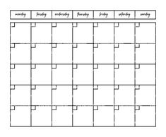 the printable calendar is shown in black and white, with lines on each side