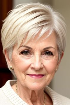 17  Trending Hairstyles Woman Over 60 in 2025 12 Haircut Gray Hair, Hair Contouring, Flattering Hairstyles, Hairstyles For Women Over 60, Beautiful Gray Hair, Short Grey Hair, Short Hairstyles For Thick Hair, Edgy Short Hair, Short Choppy Hair