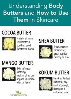 Skincare Techniques, Skincare Hacks, Homemade Body Butter, Diy Body Butter, Body Butters Recipe, Diy Lotion, Homemade Lotion, Body Butters