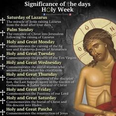 Holy Week Events, The Holy Week, Steubenville Ohio, Holy Friday, Joseph Of Arimathea, Agony In The Garden, Garden Of Gethsemane, Holy Saturday, Catholic Beliefs