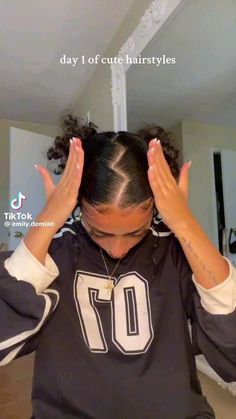 Cute Curly Hairstyle, Curly Hairstyle Ideas, Curly Hair Dos, Quick Curly Hairstyles, Curly Bun Hairstyles, Curly Hair Care Routine, Mixed Curly Hair, Quick Natural Hair Styles, Radiate Confidence