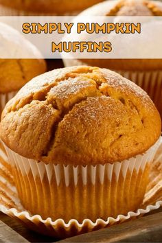 Try this Simply Pumpkin Muffins Recipe for a quick and tasty fall treat! These muffins are soft, full of pumpkin flavor, and easy to make with just a few ingredients. Perfect for breakfast or a snack, your family will love them. Pin this recipe and enjoy!  #PumpkinMuffins #EasyRecipe Quick Easy Pumpkin Muffins, Simple Pumpkin Muffins, Pumpkin Flour, Best Pumpkin Bread Recipe, Gluten Free Pumpkin Muffins, Moist Muffins