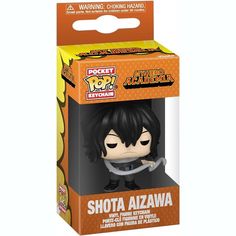 an action figure in a box with the caption shota azwa on it