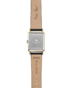 Step out in style with the Frank Sinatra 'My Way' Watch, a timeless and elegant timepiece that pays homage to the legendary crooner himself. This 30mm gold-tone stainless steel watch features a brushed silver dial with a second sub dial and a sleek black lizard-embossed leather strap, all adorned with the iconic 'My Way' inscription. With a sapphire crystal, deployant closure, and water resistance to 3 ATM, this watch is as durable as it is stunning. The quartz movement ensures precision timekeeping, while the 'My Way' stamped caseback and etched fedora on the crown add a touch of Sinatra's signature charm. Whether you're a die-hard Sinatra fan or simply appreciate classic sophistication, this watch is the perfect accessory for any occasion. With a 3-year limited warranty, you can trust th Timeless Leather Jewelry As A Gift, Timeless Leather Jewelry As Gift, Rectangular Leather Jewelry For Business, Formal Leather Jewelry With Polished Finish, Elegant Leather Strap Watch Accessories For Anniversary, Anniversary Jewelry And Watches With Metal Rectangular Dial, Timeless Leather Jewelry With Polished Finish, Formal Watch With Rectangular Dial, Formal Watches With Rectangular Dial