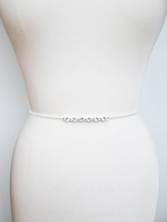 Bridal Belt, Bridal Belt Sash, Super Skinny Bridal Belt, Dainty Crystal Belt Sash, Crystal Bridal Belt Sash, Super Skinny Rhinestone Belt - Etsy Elegant Silver Bridal Belt For Prom, Fitted Rhinestone Belts For Party, Silver Rhinestone Bridal Belt For Prom, Silver Fitted Bridal Belt For Formal Occasions, Fitted Silver Crystal Bridal Belt, Fitted Silver Sash For Party, Silver Fitted Sash For Party, Elegant Bridal Belt For Bridesmaid, Adjustable Bridal Belt For Wedding