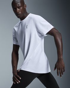 An ultra-soft training T-shirt. Classic. Minimalist. Hardworking. Looks good, feels amazing. With a tactility delicate enough to rival cotton, this fabric is so soft it’s barely there. Made with ultra-breathable On DryTec™ fabric that’s also fast-drying and sweat-wicking. Created to keep you cool and comfortable. A classic tee needs a classic fit. Designed to hang perfectly, the Active-T moves fluidly with you thanks to its angled shoulder and forwarded side seams. Streamlined and simple, the Ac Breathable Short Sleeve T-shirt For Light Exercise, Sporty Cotton T-shirt For Light Exercise, Functional Short Sleeve T-shirt For Light Exercise, Short Sleeve T-shirt For Light Exercise, Stretch Crew Neck T-shirt For Light Exercise, Sporty Relaxed Fit T-shirt For Light Exercise, Cotton Short Sleeve Activewear For Light Exercise, Functional Tops For Running With Relaxed Fit, Cotton Short Sleeve Activewear For Exercise