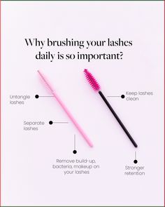 Daily combing of your eyelashes is crucial to maintaining their health and appearance.   Make daily eyelash combing a part of your beauty routine for beautiful, healthy lashes every day. 🤩⁣ Connect with us one-on-one via DM for any inquiries!  #lashartists #lashgoals #eyelashcare #lashtech #lashaddict #lashlife #glamlashes #lashperfection  #eyelashartistry #liorelash Lashes Care Routine, Eyelash Care Tips, Eyelash Care Routine, Lash Diameter Chart, Lashing Tips, Eyelash Aftercare, Healthy Lashes