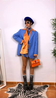 Streetwear Fashion Women Colorful, Outfits To Wear To A Fashion Show, Color Pop Outfit Ideas, New York City Fashion Street Style, Cool Brunch Outfit, Camp Fashion Style, Fashion Inspo Outfits Colorful, Drag Show Outfit What To Wear, Creative Looks Outfit