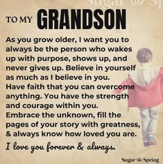 Prayer For My Grandson, Grandmother And Grandson, Grandson Quotes, Grandkids Quotes, Quotes About Grandchildren, To My Grandson, Grandparents Quotes, Grandma Quotes