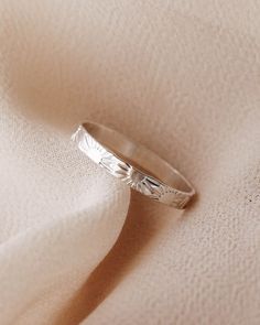 Sterling Silver Dainty Sunrise Ring Band — Priscilla Ma Sun Ring, White Prom, Silver Ring Designs, Silver Rings Simple, Stamped Rings, Sun Rise, How To Make Rings, Jewelry Lookbook, Handmade Rings