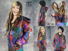 Helllllooooooooo everyone and Welcome! Back by popular demand are our Wobble and Squeak Original Patchwork Hooded Jacket with a light cotton lining. This season we have gone for the highest quality fabric, zips and tailoring so please ENJOY We also stock a cosier Fleece Lined version of this jacket. Please find them here: https://www.etsy.com/uk/listing/907581341 SIZE GUIDE Small: Chest: 42 Inches Length (bottom of neck to bottom of jacket): 26 Inches Shoulders: 18 Inches Neck Diameter: 9 Inches Psytrance Festival, Granny Square Sweater, Long Pixie, Patchwork Jacket, Vintage Hippie, Crochet Granny, Burning Man, Hooded Sweater, Hand Crochet