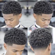 Black Boys Haircuts Fade, Black Hair Fade, Afro Hair Fade, Black Man Haircut Fade, Taper Fade Short Hair, Fade Haircut Curly Hair, Taper Fade Curly Hair, Black Boys Haircuts