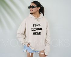 "Are you a print-on-demand seller or a shirt designer looking for a trendy hoodie mockup? Then, you are in the right place! We sell high-quality, minimalist, oversized Gildan 18500 front and back model mockups that are going to kick-start your business and social media! 🔥GET 4 FREE MOCKUPS:🔥 ➡️COPY AND PASTE THIS LINK TO YOUR BROWSER: view.flodesk.com/pages/6278ef0246c9ddac82189f8d (Please check the spam or junk mail folder in case you did not receive the 4 free mockups. Do not hesitate to let me know through Etsy messages in case you have any trouble accessing them) ✺ HOW IT WORKS✺ Once your payment is confirmed, you will be instantly able to download on Etsy or from your e-mail 1 JPG high-resolution digital image free from watermarks or logos (please note, no physical item will be sent Casual Customizable Hoodie Sweatshirt, Customizable Cotton Casual Hoodie, Oversized Hoodie Mockup, Hoodie Mockup, Junk Mail, Oversized Style, Popular Color, Oversized Hoodie, Oversize Hoodie