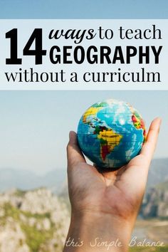 Looking for an affordable way to add geography to your homeschool? Try these ideas for homeschooling geography without a curriculum. They are great for unschooling or relaxed homeschoolers. #relaxedhomeschooling #simplehomeschool Geography For Kids, Geography Activities, Teaching Geography, Homeschool Geography, Homeschool Social Studies, Online Homeschool, Geography Lessons, Homeschool History