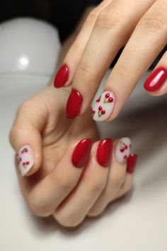 Thank you all so much who subscribe and put likes on my Pins😘, There are already 36😇 of us. I would like you to continue to give such feedback, I will try to please you with new Pins. As always the link to the Manicure Board will be above. Red Summer Nails, Fancy Nails Designs, July Nails, Gel Nail Designs, Luxury Nails, Dream Nails