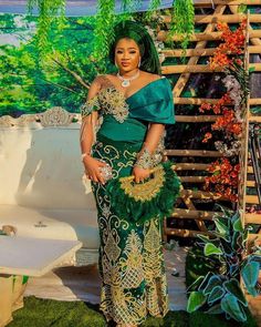 Judge Gown Styles, Bride Indian Wedding Outfits, Wedding Guest Outfit Women, Nigerian Attire, George Styles, Igbo Blouse, Wedding Anniversary Dinner, African Bridal Dress, Nigerian Lace Styles Dress