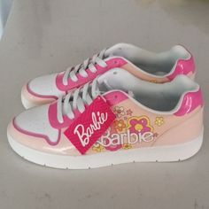 New Barbie Sneakers. Size 11 Barbie Sneakers, New Barbie, Barbie Shoes, Womens Shoes Sneakers, Pink White, Shoes Sneakers, Women Shoes, Sneakers, Pink