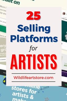 25 Platforms for Artists to Sell Their Art Online and Make Money Art Selling, African American Artwork, Sell Art Prints, Art Biz, Homemade Art, Where To Sell, Art Promotion, Sell My Art, Artist Business