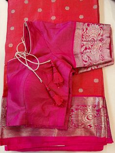 Handloom venkatagiri tissue saree. Fall and pico done blouse size 38-42 Diwali Slub Silk Blouse With Dupatta, Navratri Tissue Silk Pre-draped Saree For Traditional Ceremonies, Festival Slub Silk Blouse With Dupatta, Festive Cotton Silk Pre-draped Saree For Puja, Slub Silk Blouse With Zari Weaving For Puja, Wedding Slub Silk Handloom Blouse, Wedding Handloom Tissue Silk Blouse, Handloom Slub Silk Blouse For Festivals, Festival Handloom Blouse In Slub Silk