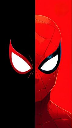 spider - man from the animated movie is shown in two different colors