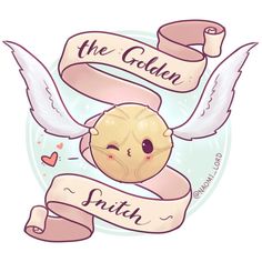 the golden egg is surrounded by two white wings and pink ribbon that says, the golden truth