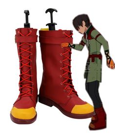 RWBY Oscar Cosplay Shoes Material: PU leather#RWBY#Oscar#Cosplay Oscar Rwby, Rwby Oscar, Oscar Pine, Sans Cosplay, Rwby Cosplay, Cosplay Boots, Cosplay Shoes, Boot Types, Shoe Gifts