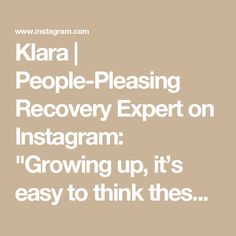 Klara | People-Pleasing Recovery Expert on Instagram: "Growing up, it’s easy to think these patterns are just part of life, but they’re often signs of dysfunction. They teach us to ignore our needs, suppress our voice, and put everyone else first.
⠀⠀⠀⠀⠀⠀⠀⠀⠀
The good news? You can unlearn this. You can teach yourself what healthy connection actually looks like. It’s not about blame but about understanding why you’ve felt this way and what you can do about it now.
⠀⠀⠀⠀⠀⠀⠀⠀⠀
If this resonates, comment ‘Free Boundaries’ for my free scripts to set healthy boundaries. If you want to take it a step further and fully understand healthy boundaries and learn how to set them despite your overwhelming feelings of guilt and fear of pushback, get my Boundary Basics Bundle, which will teach you everythin People Pleasing Recovery, People Pleasing, Setting Healthy Boundaries, Healthy Boundaries, New You, What You Can Do, Everyone Else, Good News