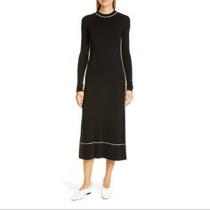 Reposhing This Item. Loved It, But Ready To Rotate For Something New. Perfect To Wear To The Office! Questions? Leave A Comment Below! Proenza Schouler Dress, Knit Midi, Knit Midi Dress, Proenza Schouler, Something New, The Office, Black Gray, Black And Grey, Dresser