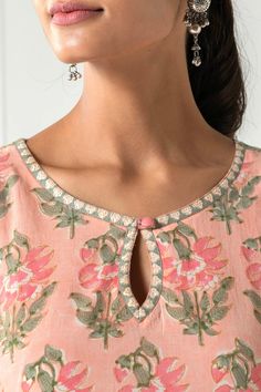 Neck Pattern For Kurtis, Kurti Neck Line Design, Latest Kurtas For Women, Kurta Neckline For Women, A Line Kurti Neck Designs, Top Neck Designs For Women, Latest Suit Neck Design 2023, Boat Neck Suit Designs, New Necklines Design