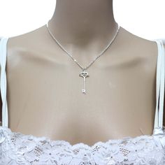 "Polyamory Key Necklace for Women Base Material: 925 Sterling Silver Size: 20mm X 25mm (Approximately) Chain Length: 16'' - 24'' Inches Thickness: 1.5mm Metal Stamped: 925 You'll receive Order Shipped Email from us when your item is completed and shipped. SPECIAL ANNOUNCEMENT 1. Please visit https://www.etsy.com/shop/yhtanaff for more designs. 2. Subscribe our newsletter to receive a Coupon Code for 10% discount. \"At Our Shop Profile's Announcement Section\" 3. Please LIKE our Facebook Fan Page Elegant Silver Charm Necklaces For Valentine's Day, Elegant Jewelry Charms, Sterling Silver Infinity Charms Jewelry, Elegant Sterling Silver Charm Necklaces For Anniversary Gift, Elegant Sterling Silver Charm Necklace For Anniversary, Wedding Sterling Silver Charm Necklace, Silver Charm Necklace For Wedding, Elegant Silver Charm Necklaces For Anniversary Gift, Wedding Silver Necklaces With Charms