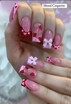 Pink Bling Nails, Flower Toe Nails, Wow Nails, Art Guide, Fancy Nails Designs, Pretty Nail Art Designs, Tip Nails