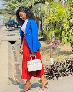 Midi Skirt And Blazer Outfit, Choir Outfits Ideas Church, Choir Outfits Ideas, Plaited Skirt, Chic Modest Outfits, Choir Outfits, Church Ootd, Dress With Pants, Casual Outfits For Fall